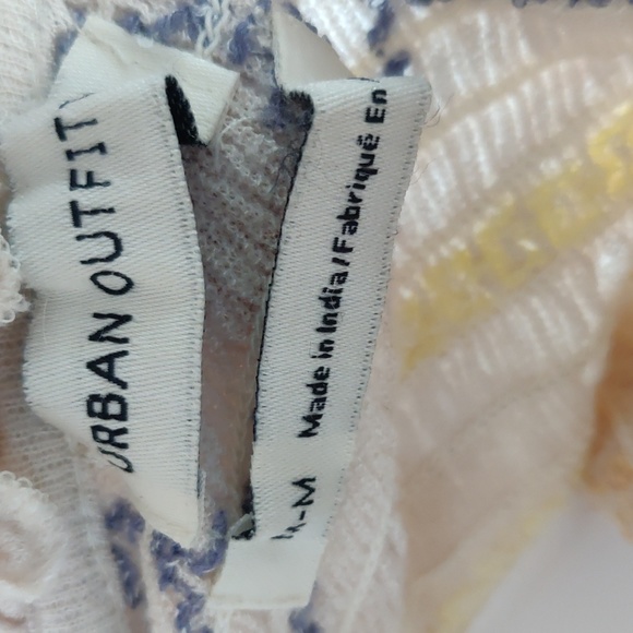 Urban Outfitters Embroidered Strapless top - Picture 3 of 4